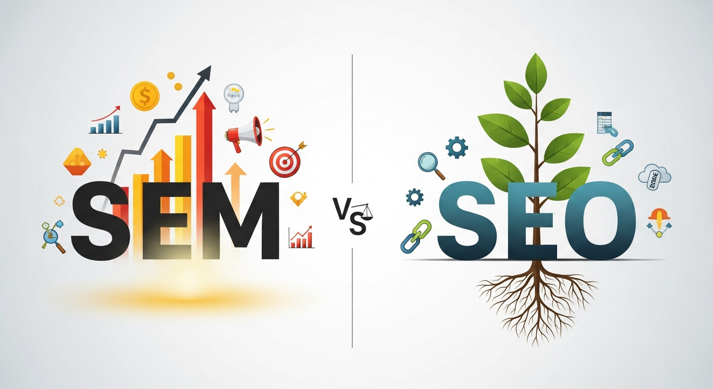SEM vs SEO