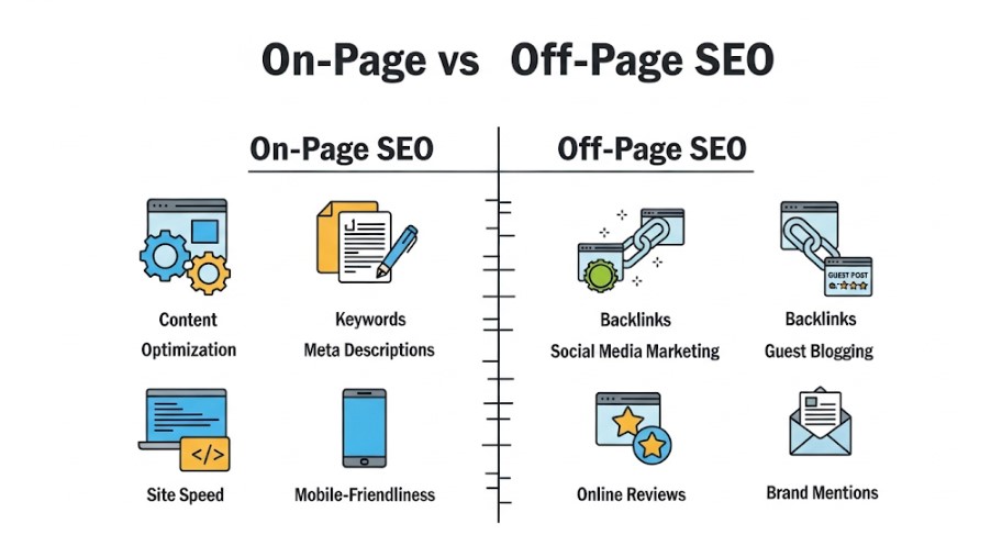 On-Page vs Off-Page SEO: The Complete Guide