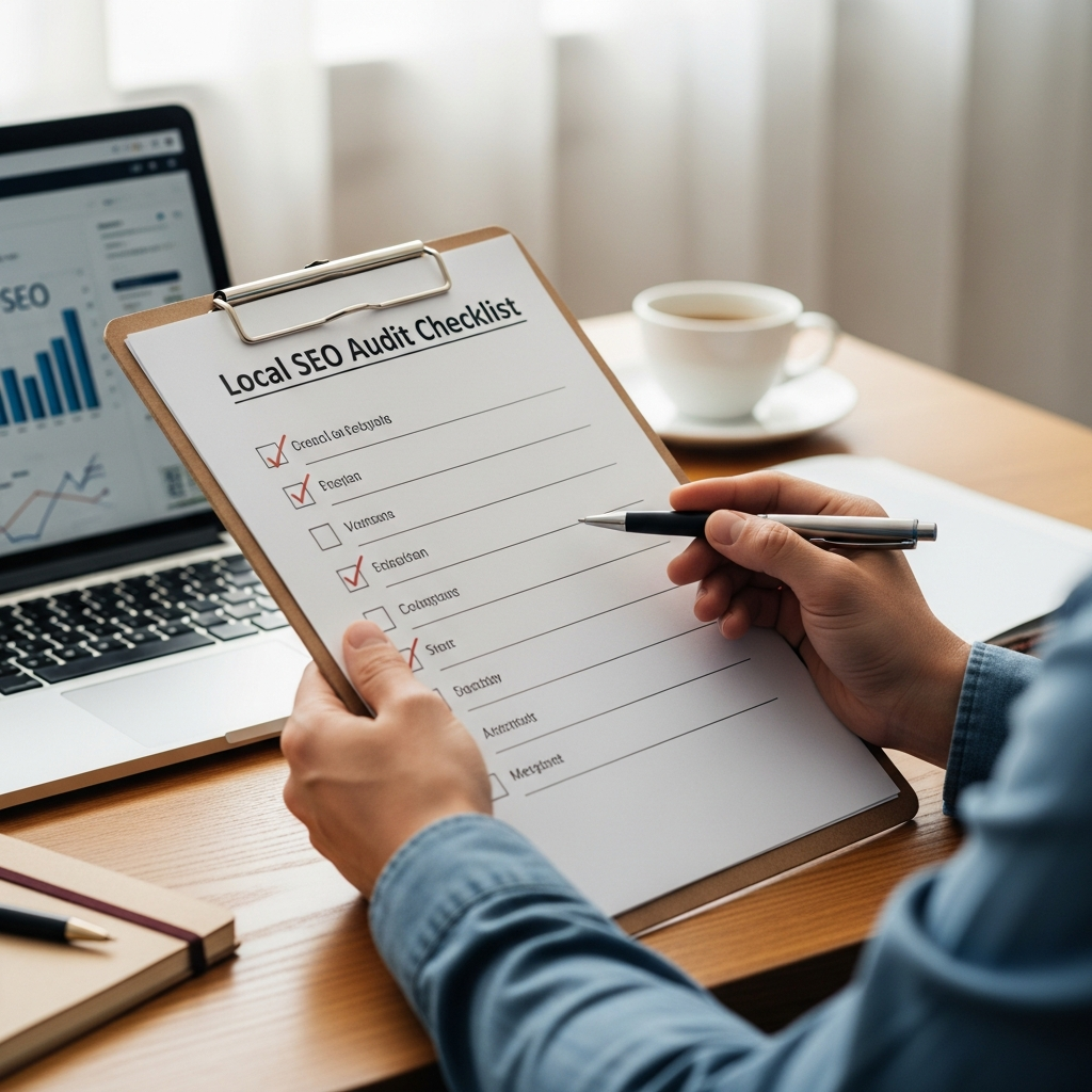 Local SEO audit checklist guide.