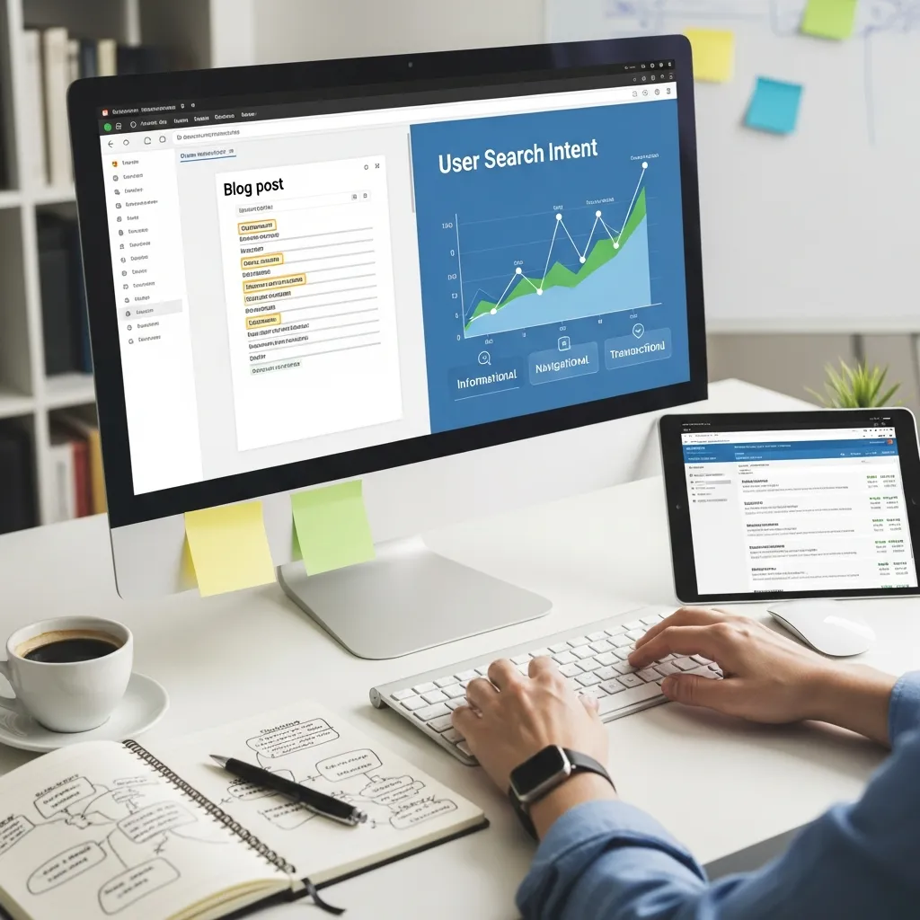User intent content optimization