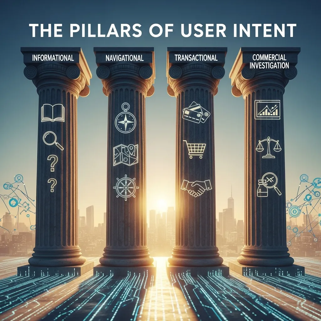 User intent pillars in SEO