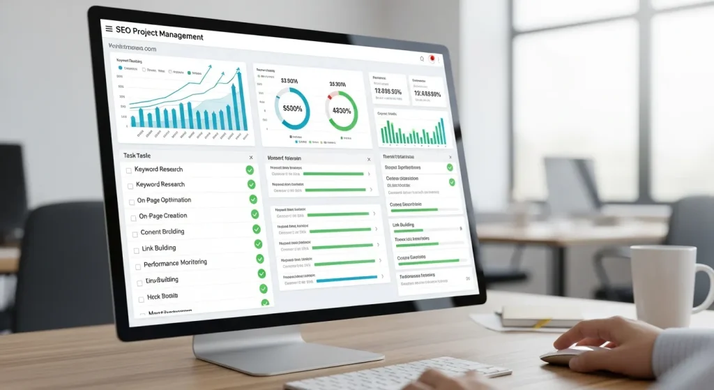 seo project management workflow