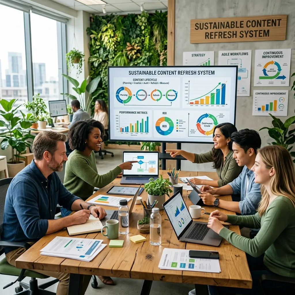 System for sustainable content refresh