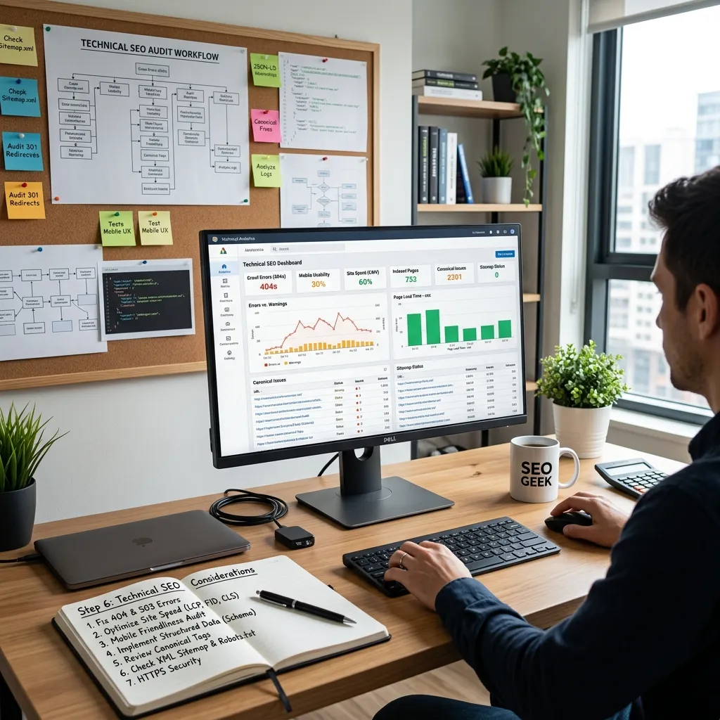 Technical SEO step
